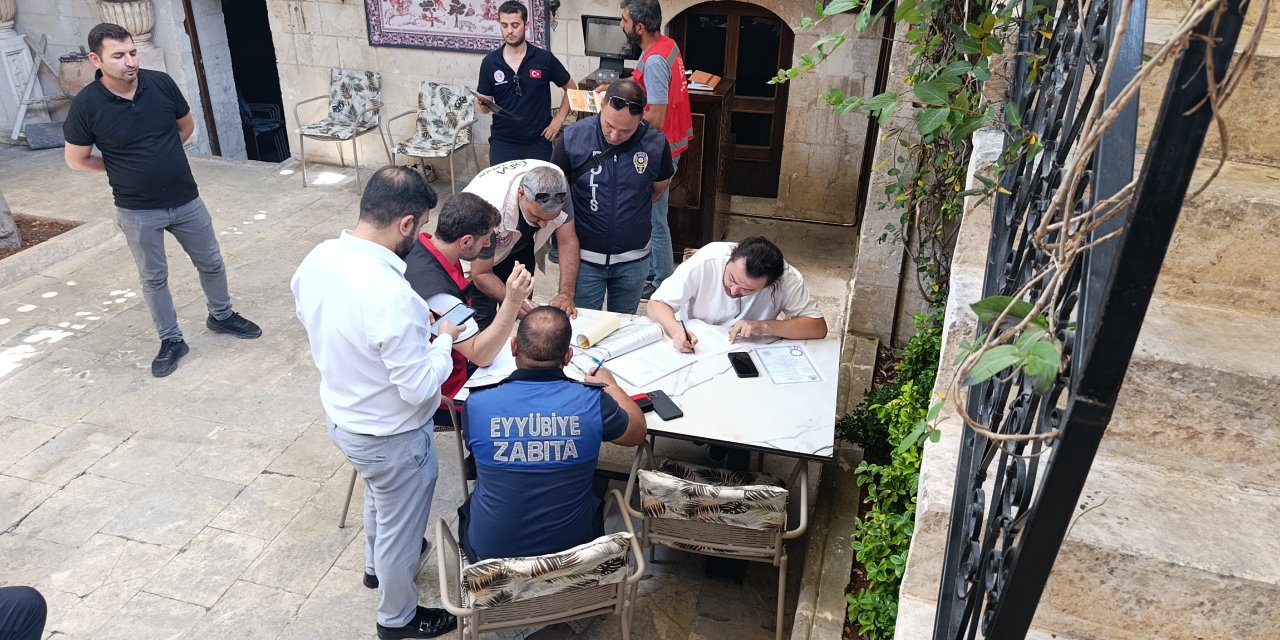 Şanlıurfa’da polis ve zabıtadan ortak denetim