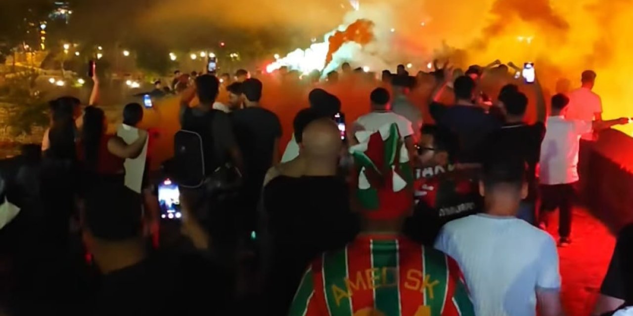 DİYARBAKIRSPOR GÖKYÜZÜNÜ YEŞİL-KIRMIZIYA BOYADI