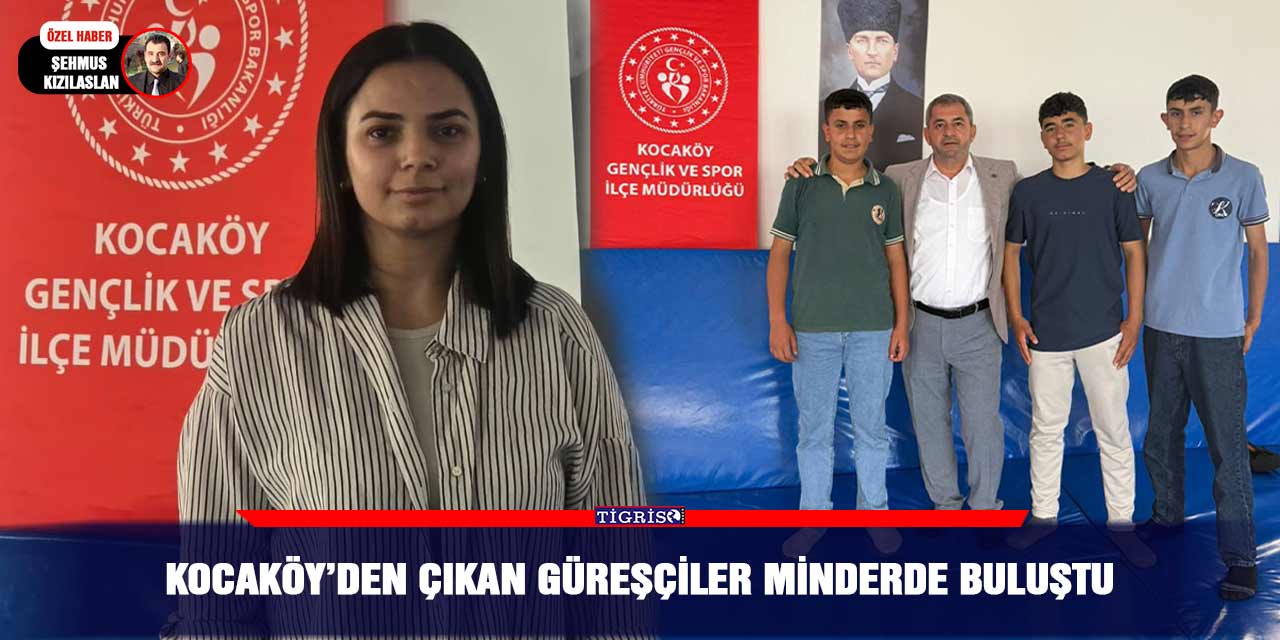 Kocaköy’den çıkan güreşçiler minderde buluştu