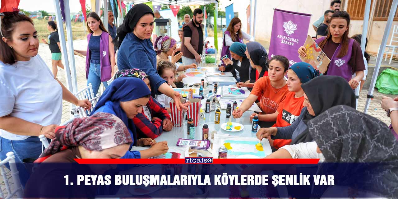 1. Peyas Buluşmalarıyla köylerde şenlik var