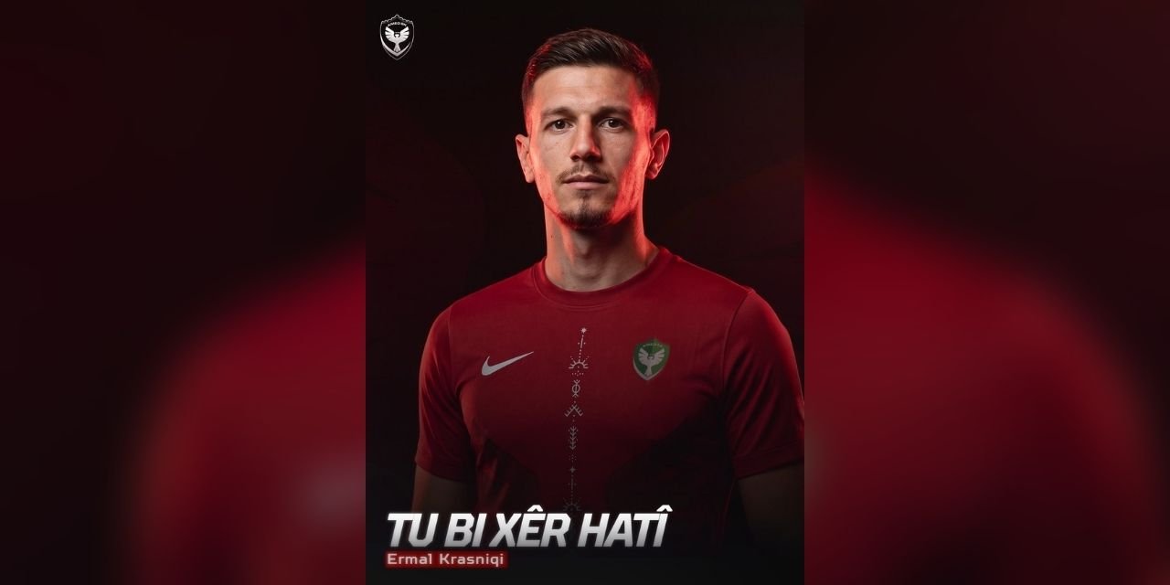Amedspor'un İlk Transferi Krasniqi'den Önemli Açıklama
