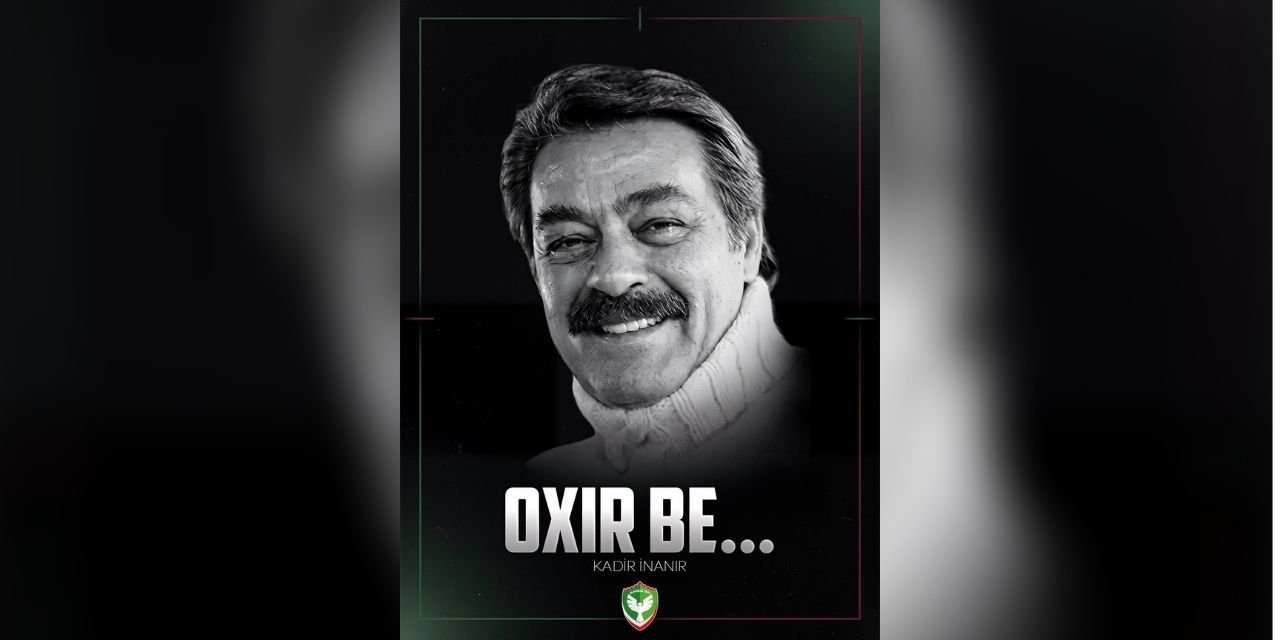 Amedspor’dan Kadir İnanır için taziye mesajı