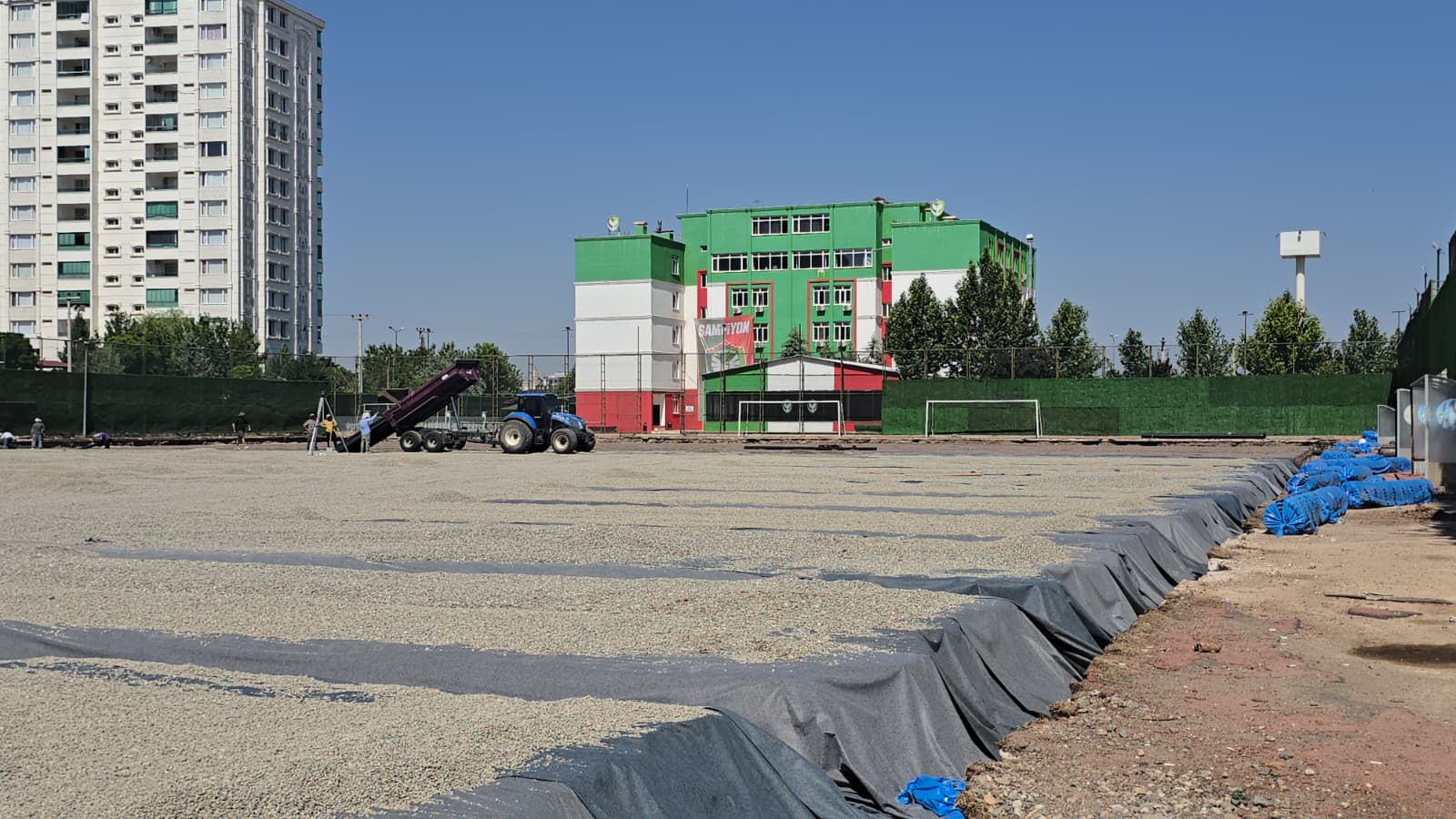 Amedspor’a ve Süper Lig'e yakışır antrenman sahası
