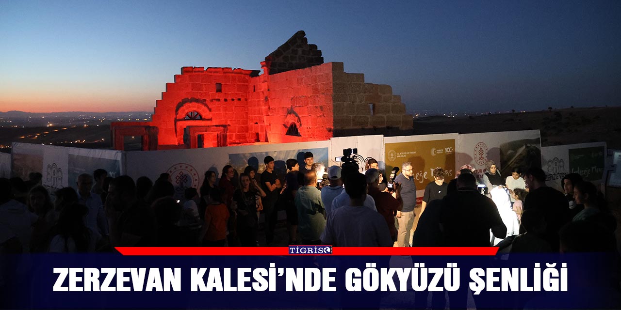 Zerzevan Kalesi’nde gökyüzü şenliği