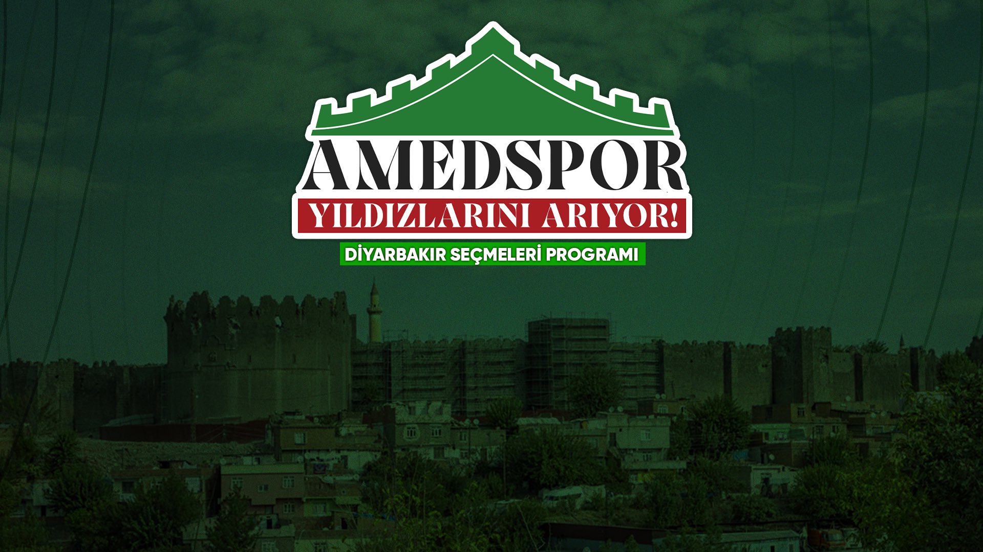 Amedspor Akademi Diyarbakır seçmeleri başlıyor