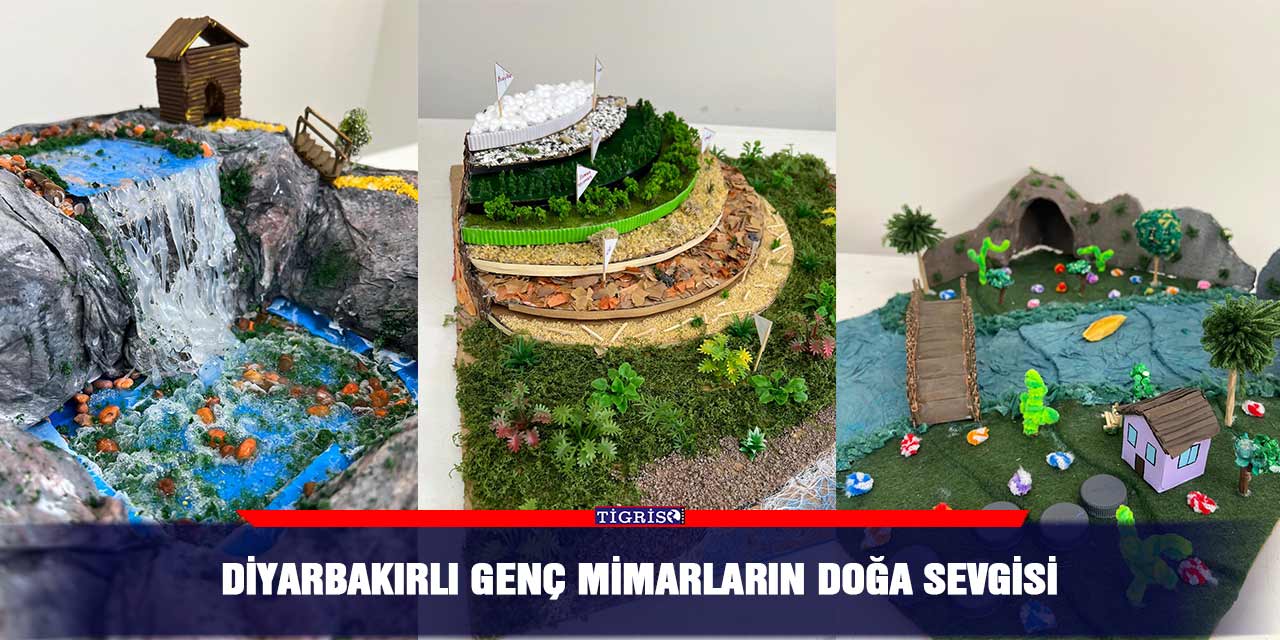 Diyarbakırlı genç mimarların doğa sevgisi