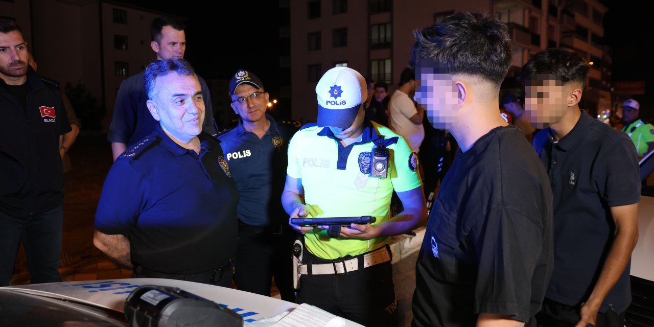 Ehliyetsiz araç kullanan gence 80 bin lira ceza