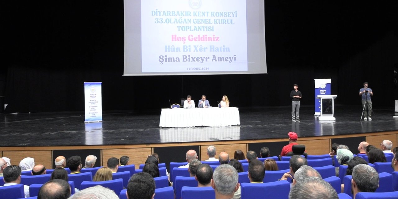 Diyarbakır Kent Konseyi'nde yeni dönem: Eş Başkan Serdar Keskin oldu