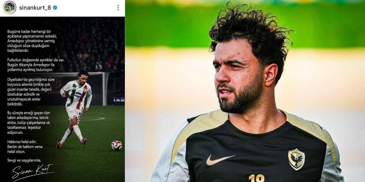 Amedspor'da Duygusal Veda