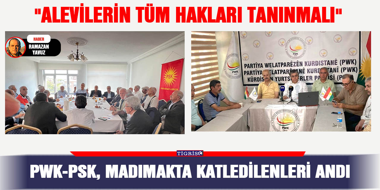 PWK-PSK, Madımakta katledilenleri andı