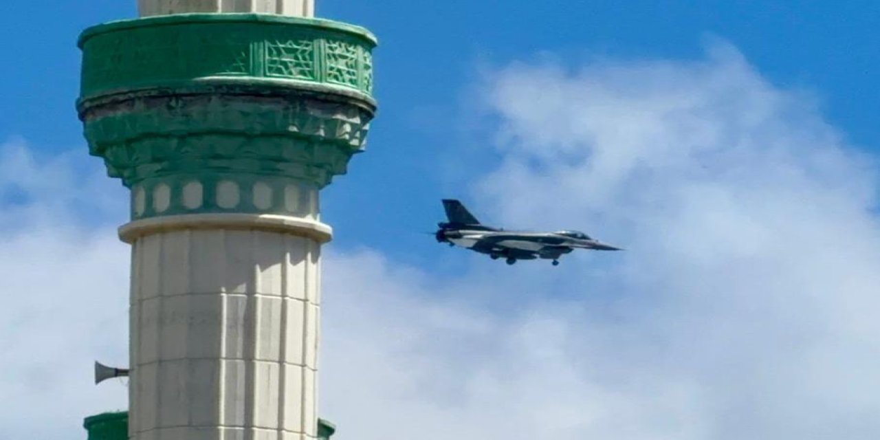Diyarbakır semalarında F-16 jet sesleri tedirgin etti