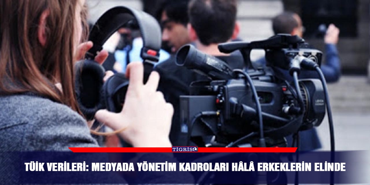 TÜİK verileri: Medyada yönetim kadroları hâlâ erkeklerin elinde