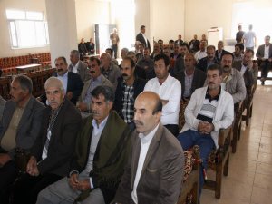 Sur belediyesi'nden açık hava toplantısı