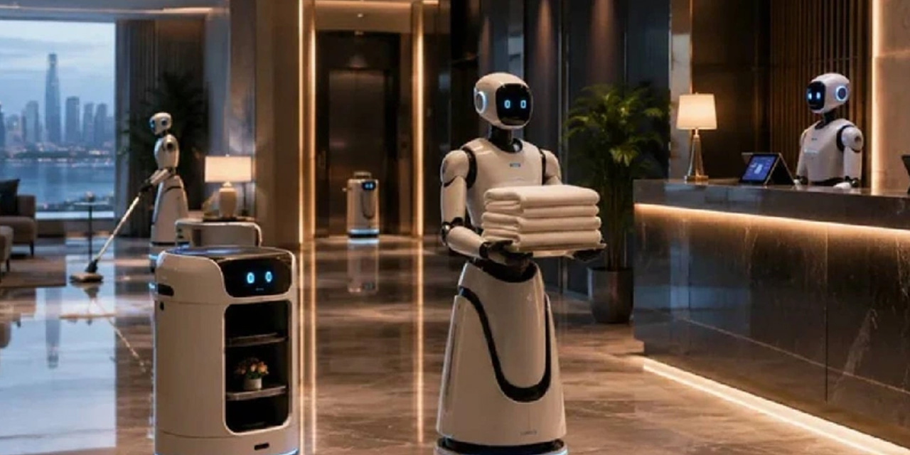 Dünyanın ilk tamamen robotik oteli açılışa hazırlanıyor
