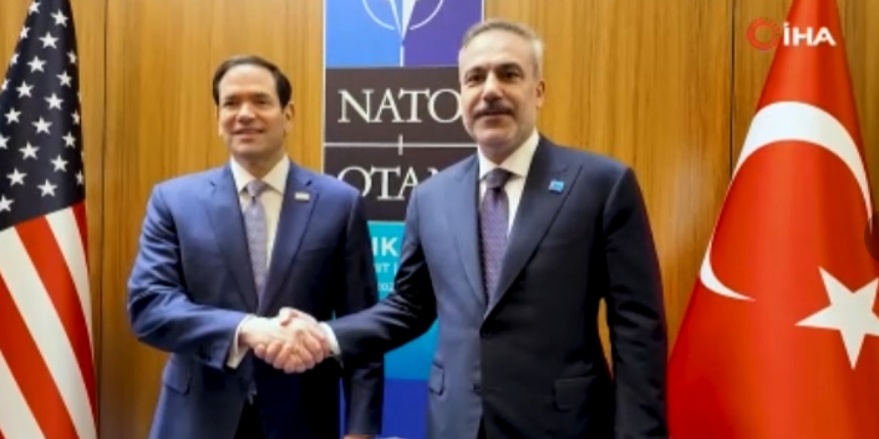 Bakan Fidan, ABD Dışişleri Bakanı Rubio ile görüştü
