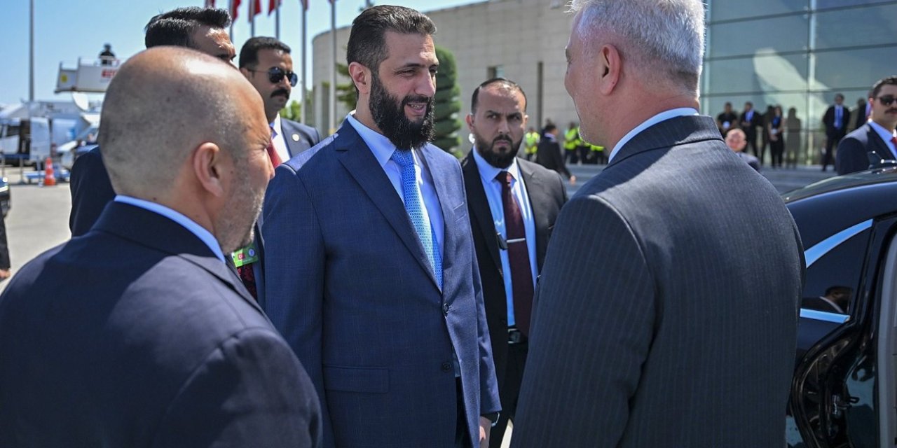 Suriye Cumhurbaşkanı Ahmed Şara Ankara'da