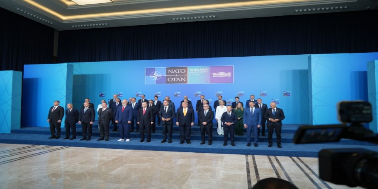 36. NATO Zirvesi’nde geleneksel aile fotoğrafı çekildi