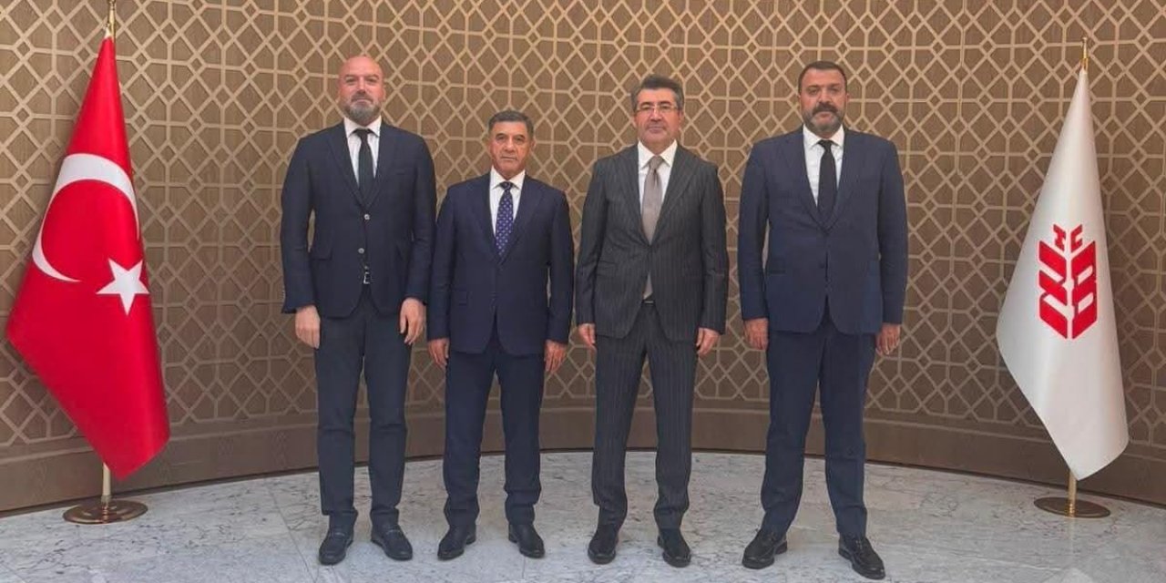 Diyarbakır’da OSB ve DTB Başkanlarından Ziraat Bankası Genel Müdürü Çakar'a ziyaret