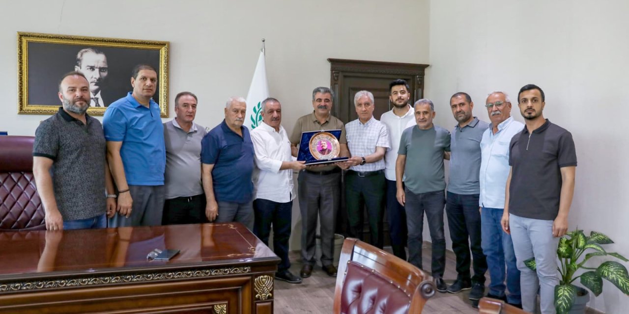 ASKF'den Yenişehir Belediyesi'ne teşekkür ziyareti