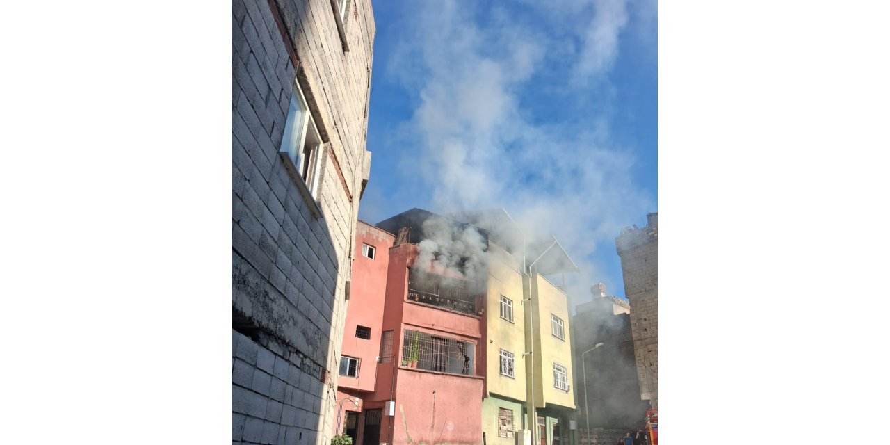Siirt'te ev yangını