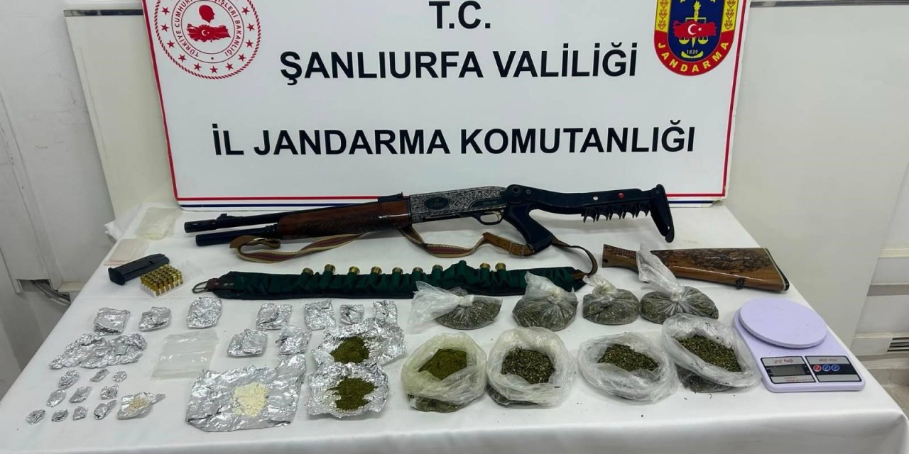 Suruç’ta uyuşturucu operasyonu