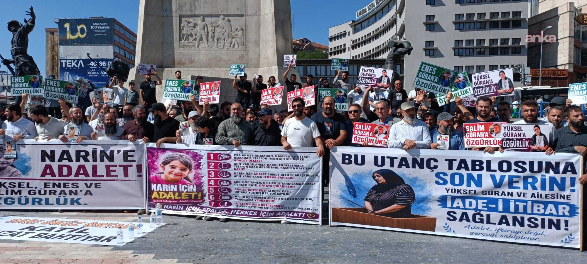 Narin ve Ailesi İçin Adalet Platformu Ankara'dan ses yükseltti