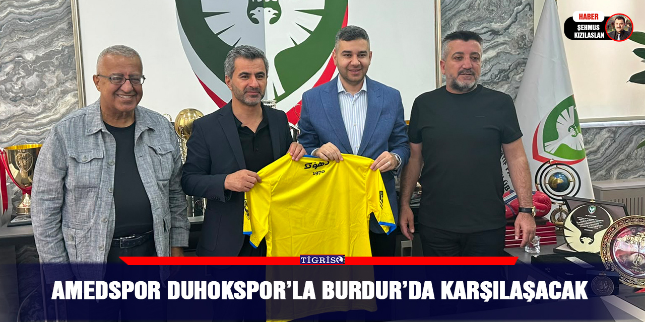 Amedspor Duhokspor’la Burdur’da karşılaşacak