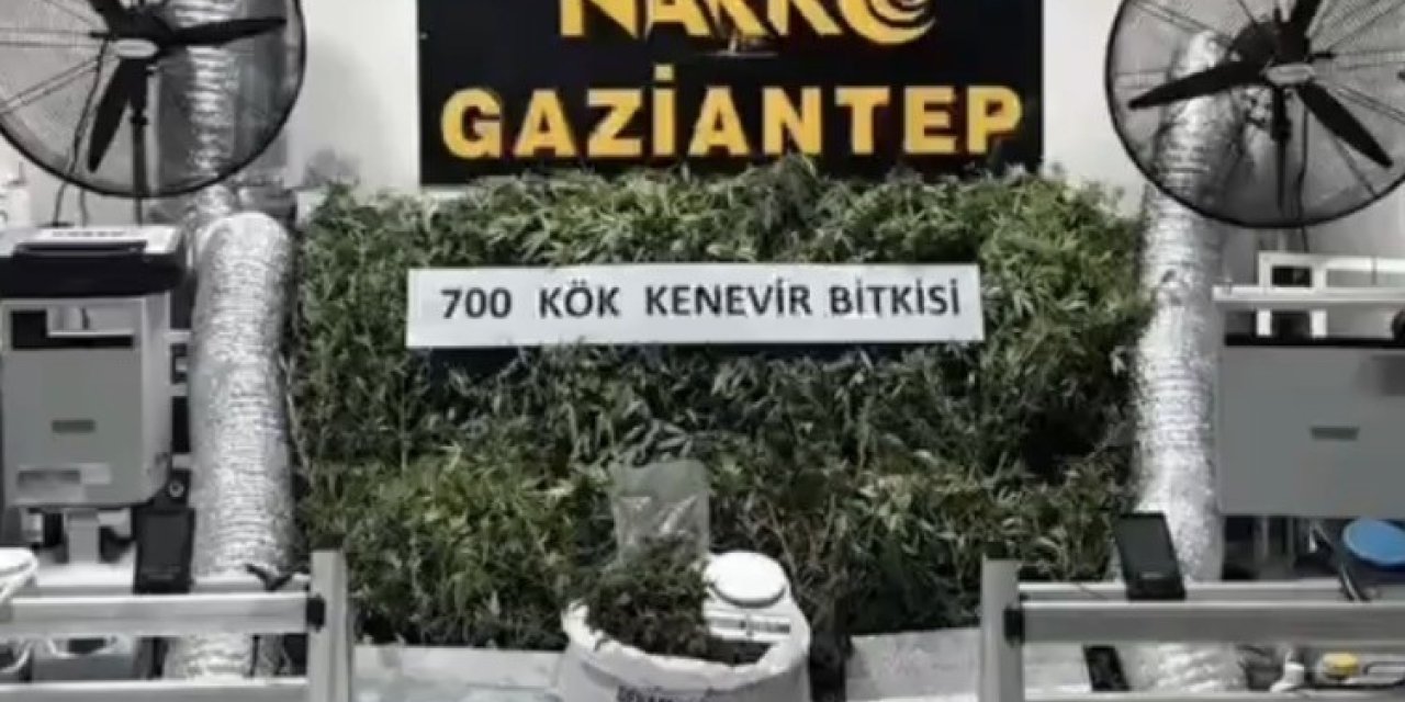 İş yeri görünümlü uyuşturucu imalathanesine baskın