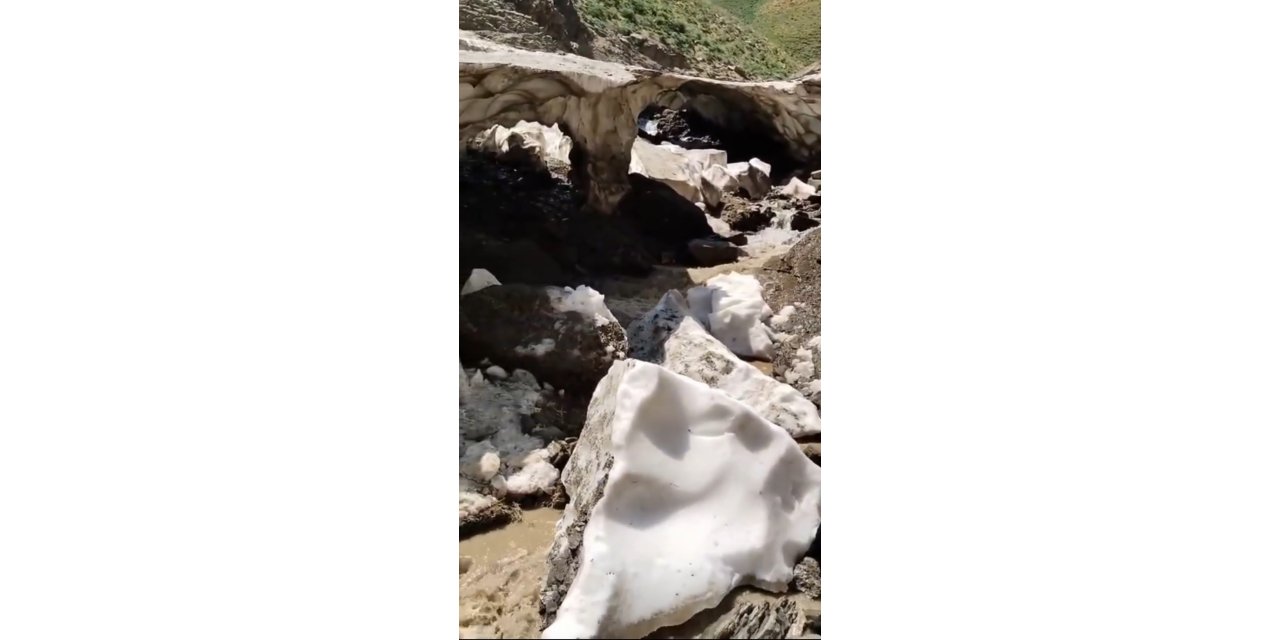 Hakkâri'de kar kütlesi çöktü: 25 koyun telef oldu