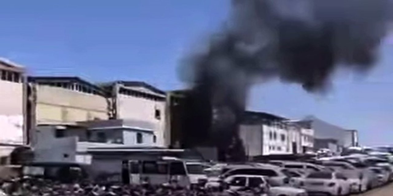 Gaziantep’te korkutan yangın