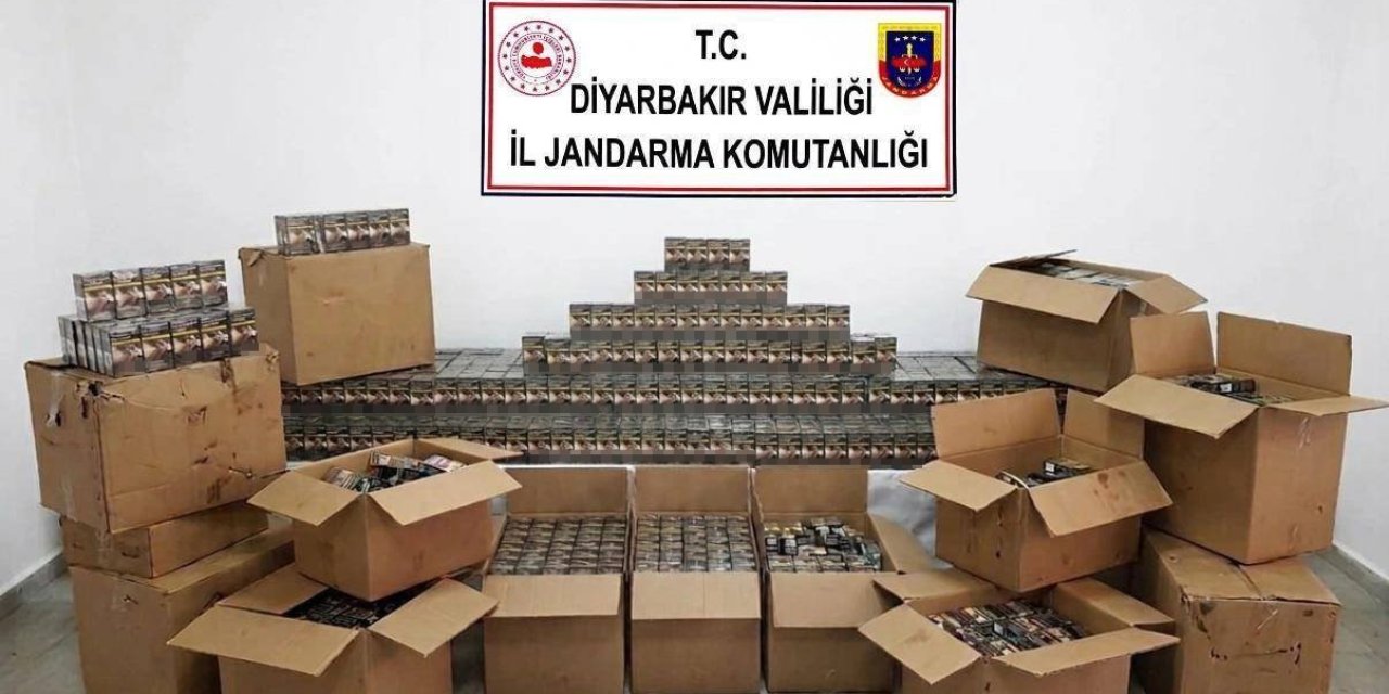 Diyarbakır'da çok sayıda gümrük kaçağı ürün ele geçirildi