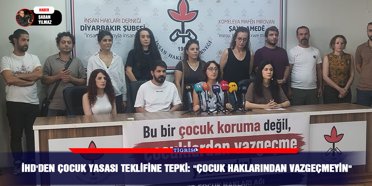 İHD'den çocuk yasası teklifine tepki: "Çocuk haklarından vazgeçmeyin"