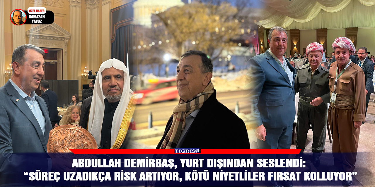 Abdullah Demirbaş, yurt dışından seslendi:  “Süreç uzadıkça risk artıyor, kötü niyetliler fırsat kolluyor”