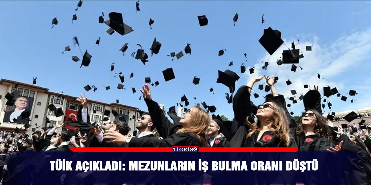 TÜİK açıkladı: Mezunların iş bulma oranı düştü