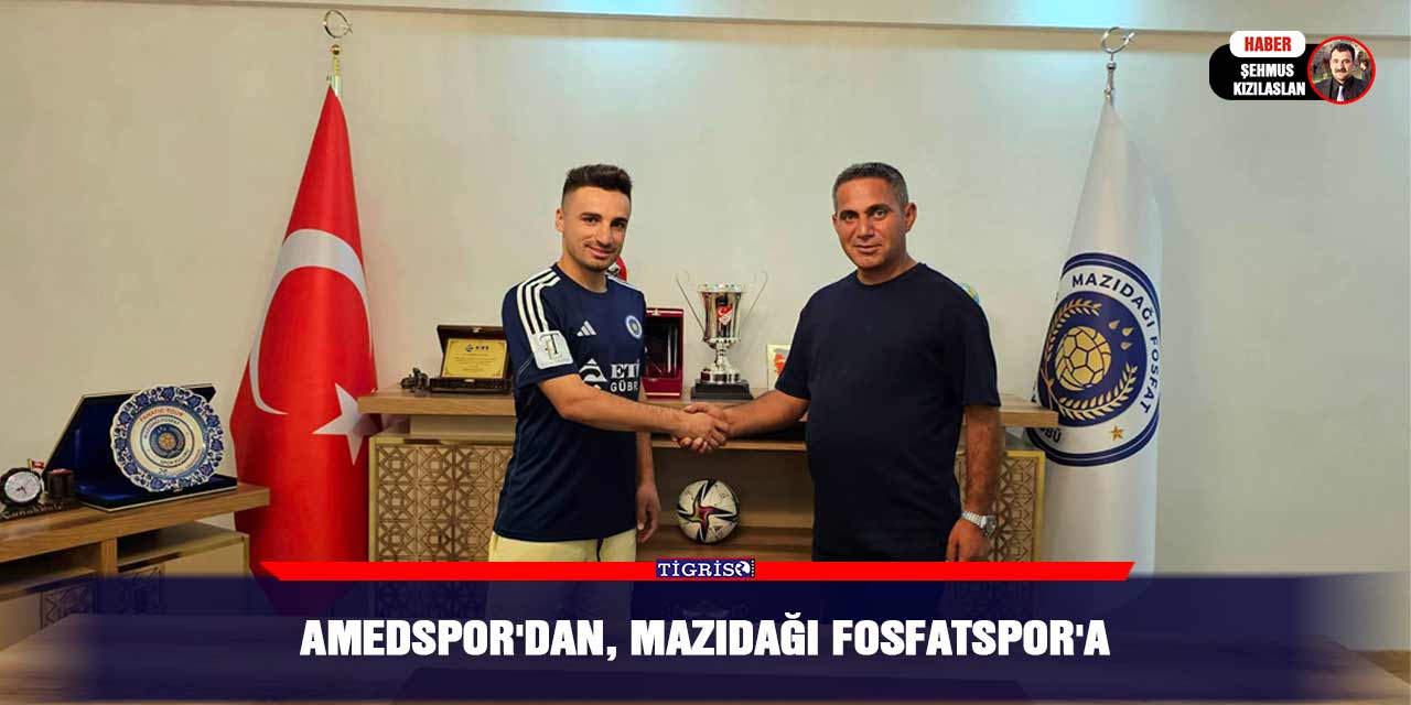 Amedspor'dan, Mazıdağı Fosfatspor'a