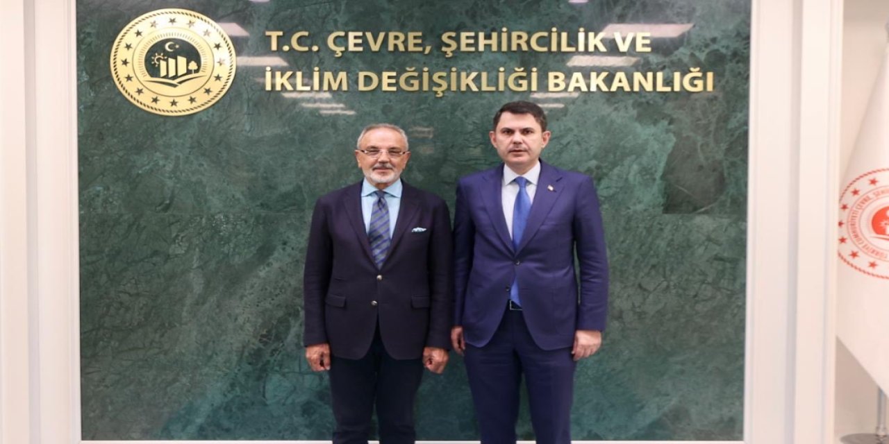 Sırrı Sakık, Murat Kurum’u ziyaret etti