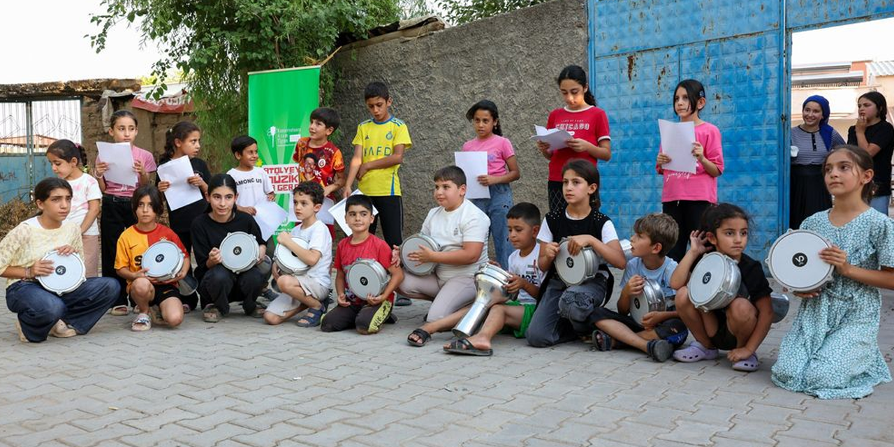 Diyarbakır’da çocukların müzik hayali gerçeğe dönüşüyor
