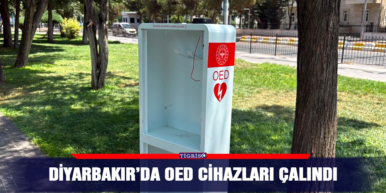 Diyarbakır’da OED cihazları çalındı