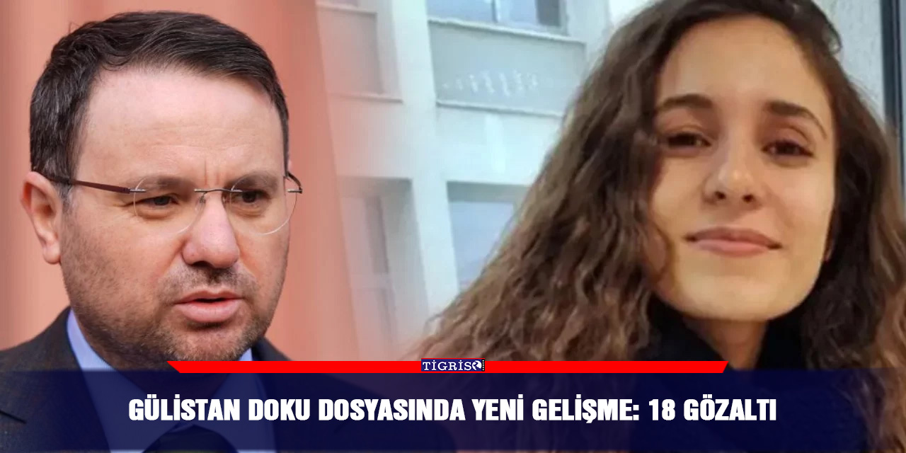 Gülistan Doku dosyasında yeni gelişme: 18 gözaltı