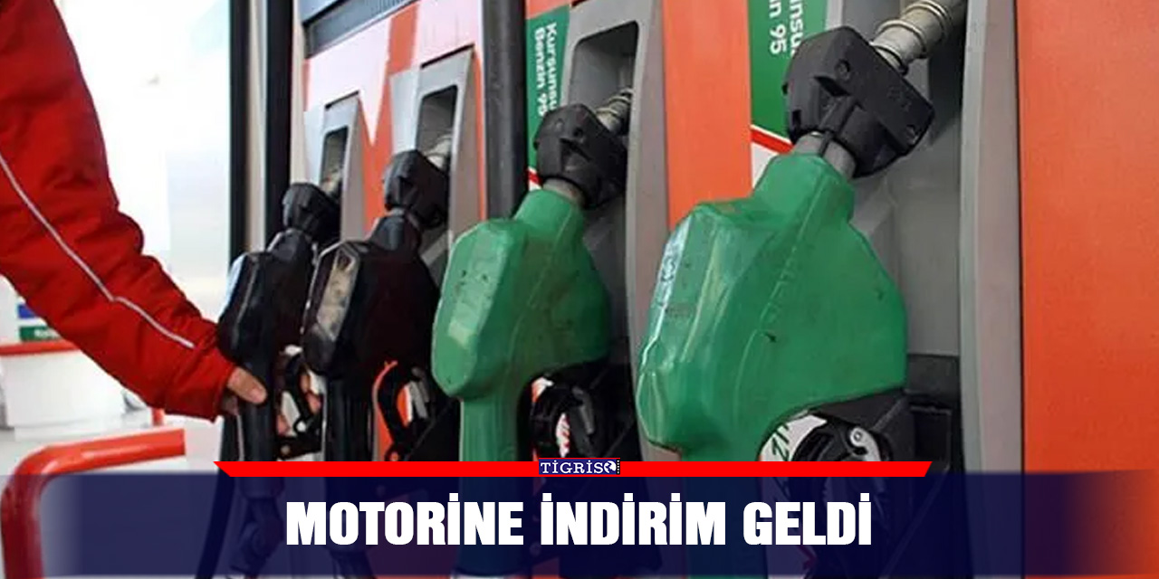 Motorine indirim geldi