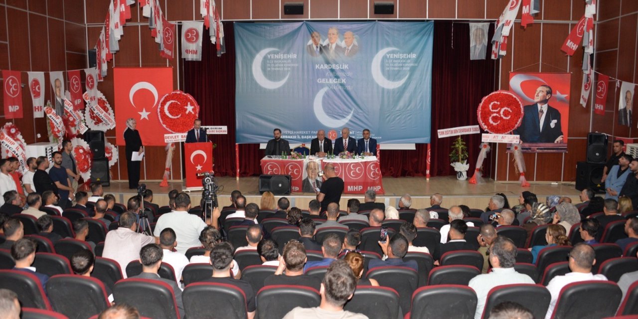 MHP Yenişehir İlçe Başkanlığına Şaban Feyüç seçildi