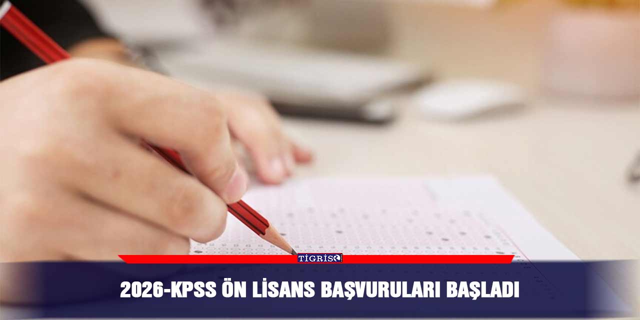 2026-KPSS Ön Lisans başvuruları başladı