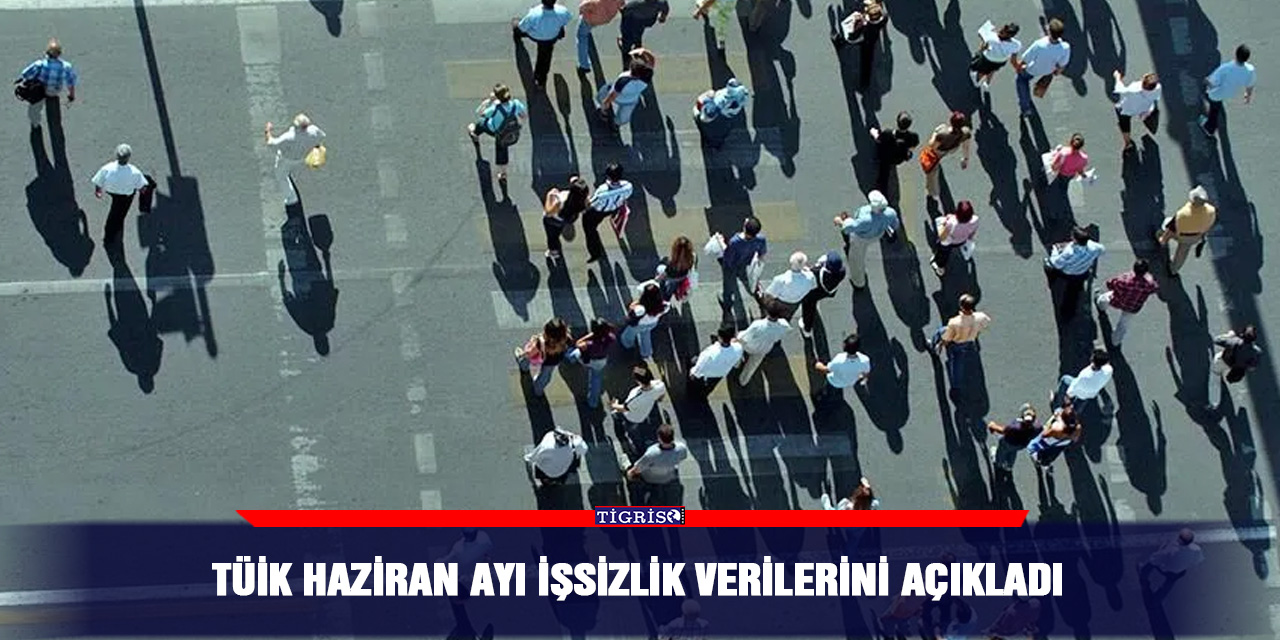 TÜİK Haziran ayı işsizlik verilerini açıkladı