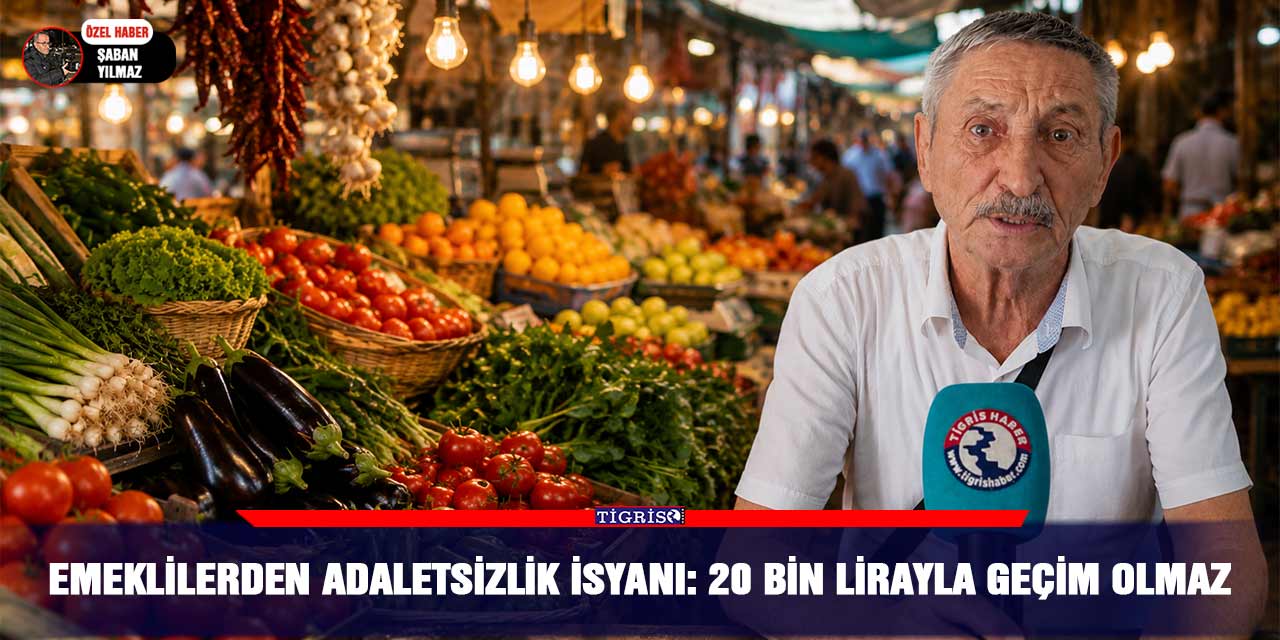 Emeklilerden adaletsizlik isyanı: 20 bin lirayla geçim olmaz