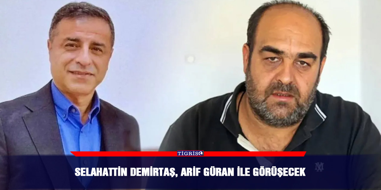 Selahattin Demirtaş, Arif Güran ile görüşecek