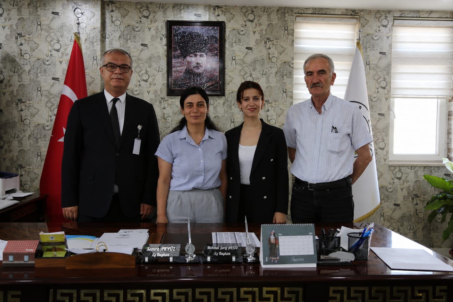 LÖSEV'den Çınar Belediyesi Eş Başkanlarına ziyaret