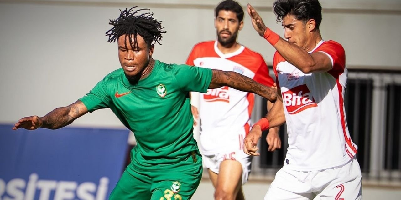 Amedspor hazırlık maçı 60 dakika sürdü