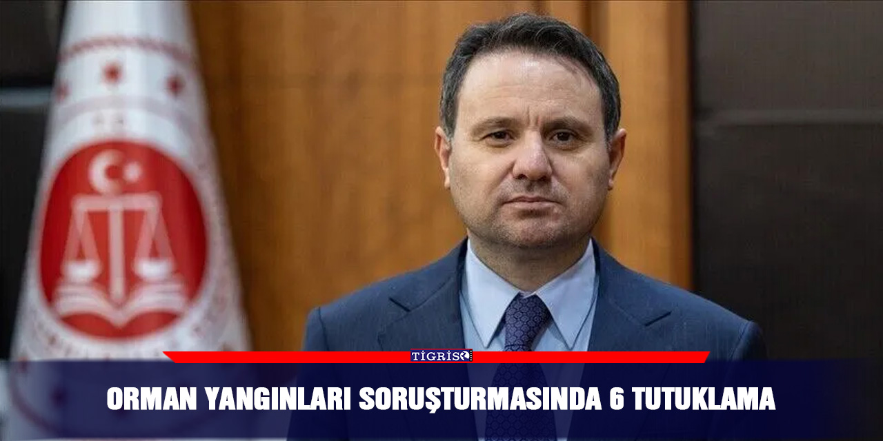 Orman yangınları soruşturmasında 6 tutuklama