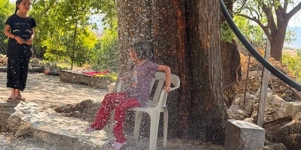 Diyarbakır’da kavurucu sıcağa karşı çözüm