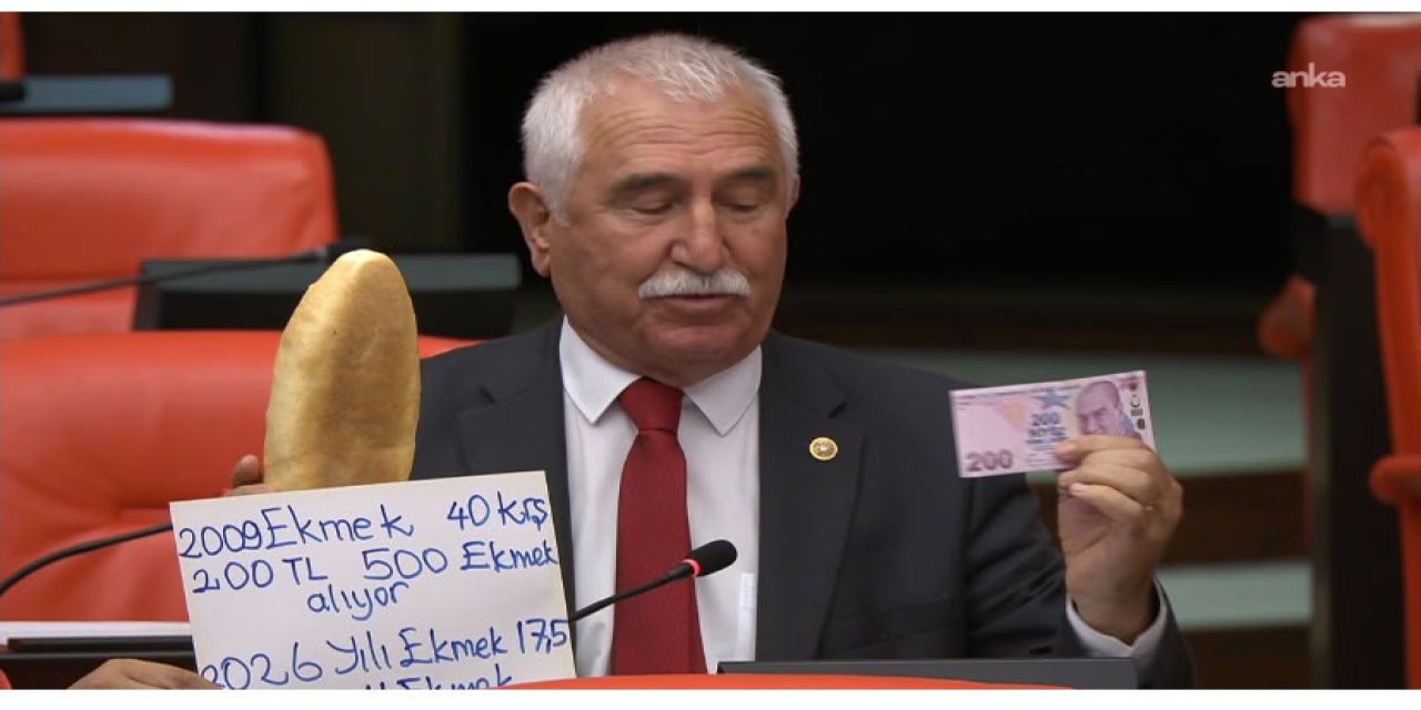 200 liralık banknotla 11 ekmek alınabiliyor